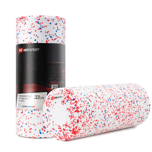 Купить Массажный ролик  Hop-Sport HS-P033DYG EPP 33 см 3 в 1 white в Киеве - фото №1